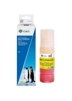 Чернила G&G GG-C13T06C44A №112 желтый пигментный, 70 мл, для Epson L6550/6570/11160/15150/15160