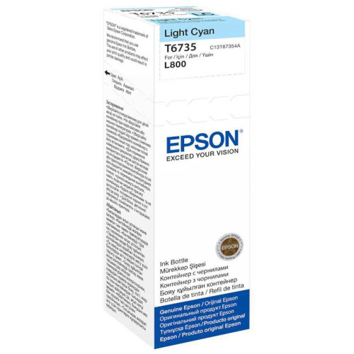 Чернила/ Epson 673 EcoTank Ink light cyan Чернила/ Epson 673 EcoTank Ink light cyan