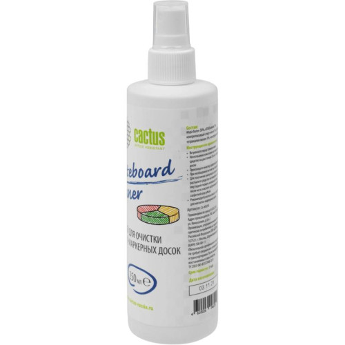 Спрей Cactus CS-WB250 для маркерных досок 250мл