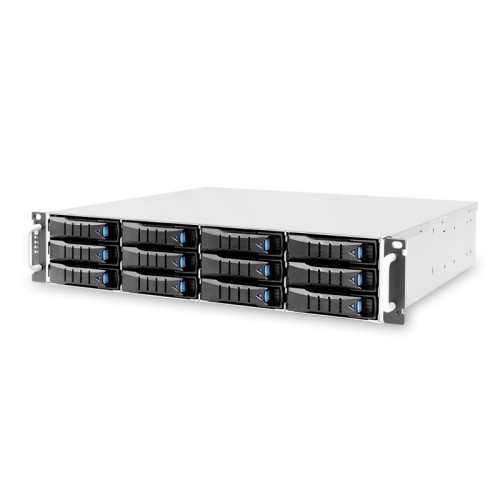 Дисковая полка/ J2012-04-04X, 2U 12x 3.5