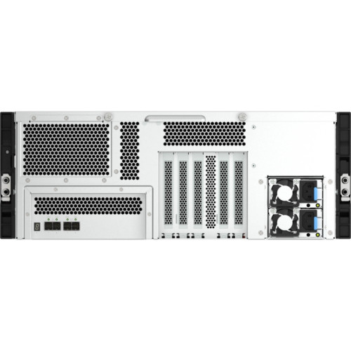 Полка расширения сетевого хранилища без дисков/ ENTERPRISE QNAP TL-R2400PES-RP PCIe Interface JBOD expansion module, 24 bays 3.5 Полка расширения сетевого хранилища без дисков/ ENTERPRISE QNAP TL-R2400PES-RP PCIe Interface JBOD expansion module, 24 bays 3.5