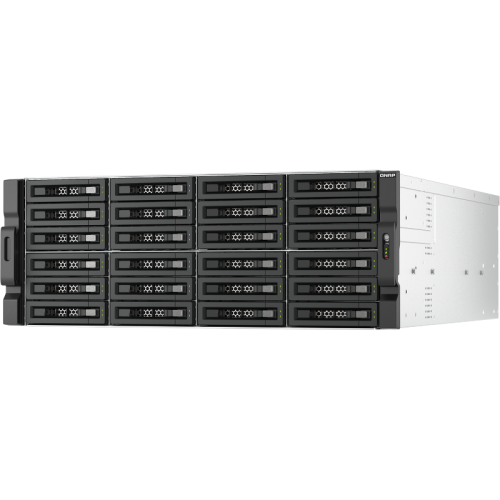 Полка расширения сетевого хранилища без дисков/ ENTERPRISE QNAP TL-R2400PES-RP PCIe Interface JBOD expansion module, 24 bays 3.5 
