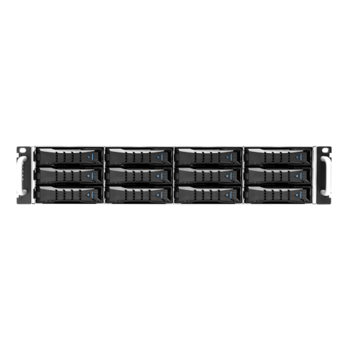Дисковая полка/ J2012-04-04X, 2U 12x 3.5