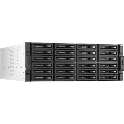 Полка расширения сетевого хранилища без дисков/ ENTERPRISE QNAP TL-R2400PES-RP PCIe Interface JBOD expansion module, 24 bays 3.5 Полка расширения сетевого хранилища без дисков/ ENTERPRISE QNAP TL-R2400PES-RP PCIe Interface JBOD expansion module, 24 bays 3.5