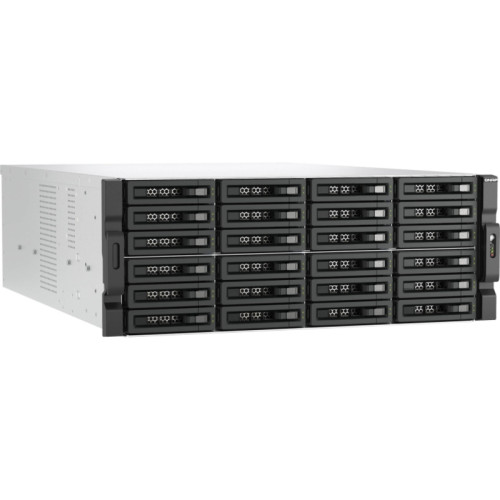 Полка расширения сетевого хранилища без дисков/ ENTERPRISE QNAP TL-R2400PES-RP PCIe Interface JBOD expansion module, 24 bays 3.5 Полка расширения сетевого хранилища без дисков/ ENTERPRISE QNAP TL-R2400PES-RP PCIe Interface JBOD expansion module, 24 bays 3.5