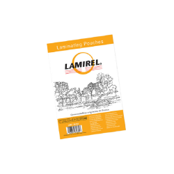 Пленка для ламинирования Lamirel 85x120мм, 125мкм, 100 шт.