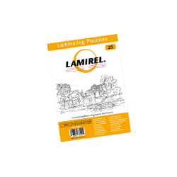 Пленка для ламинирования Lamirel А4, 100мкм, 25 шт.