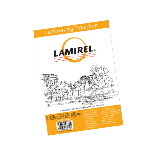 Пленка для ламинирования  Lamirel А4, 75мкм, 100 шт.