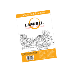 Пленка для ламинирования Lamirel А4, 175мкм, 100 шт.
