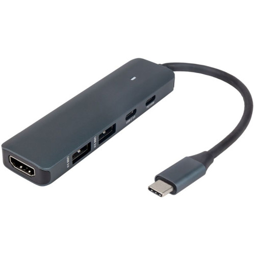 Док-станция/ Docking station HIPER USB-C HUB 5in1 (HP-DS5-03)