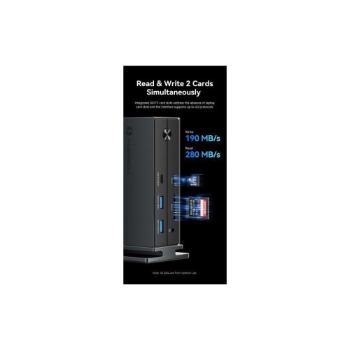 Мультифункциональная док-станция Vention USB Type C 14 в 1 с поддержкой Thunderbolt 4 Мультифункциональная док-станция Vention USB Type C 14 в 1 с поддержкой Thunderbolt 4