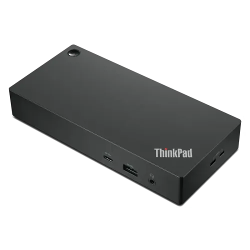 Док-станция/ Lenovo ThinkPad Universal USB-C Dock  (1x Gigabit Ethernet,  3x USB3.1, 2x USB2.0, 1x USB-C, 2x DP, 1x HDMI, 90W PSU) (2 pin PSU)