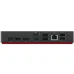 Док-станция/ Lenovo ThinkPad Universal USB-C Dock  (1x Gigabit Ethernet,  3x USB3.1, 2x USB2.0, 1x USB-C, 2x DP, 1x HDMI, 90W PSU) (2 pin PSU)