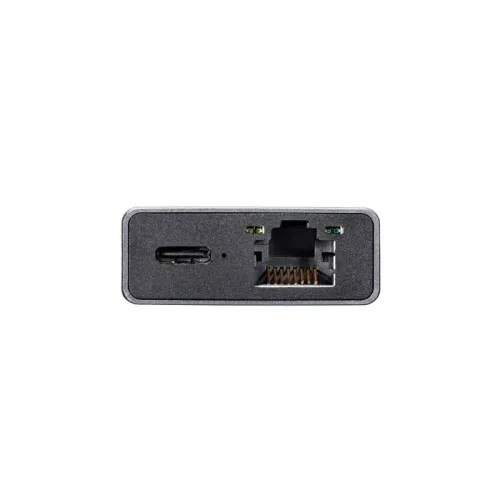 Aдаптер/ Адаптер Type-Cm --> 6в1 RJ-45+3USB3.0(f) +PD+HDMI Alum Shell VCOM <CU459>