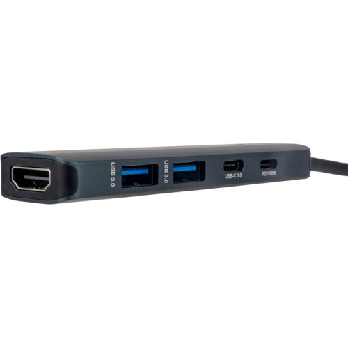 Док-станция/ Docking station HIPER USB-C HUB 5in1 (HP-DS5-03)