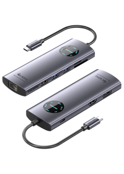 Мультифункциональный хаб Vention USB-C 9 в 1