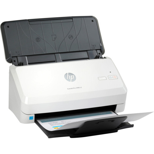 Сканер протяжный HP ScanJet Pro 2000 s2, CIS, A4, ч/б макс. 70 стр./мин, 600x600 dpi, дуплекс, USB (6FW06A)