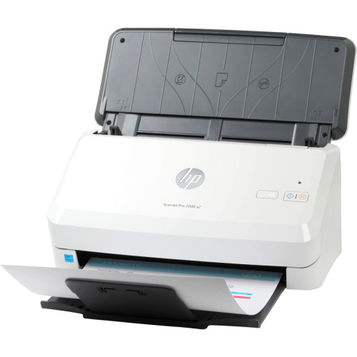 Сканер протяжный HP ScanJet Pro 2000 s2, CIS, A4, ч/б макс. 70 стр./мин, 600x600 dpi, дуплекс, USB (6FW06A)