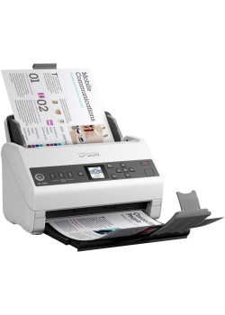 Сканер планшетный/протяжный Epson WorkForce DS-730N, A4