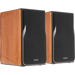 Акустическая система/ Колонки EDIFIER R1380DB Коричневый 21Вт+21Вт. Частотная характеристика: 55 Гц-20кГц. Входы: оптический, коаксиальный, линейный, Bluetooth. В комплекте: пульт ДУ, колночный кабель, кабель RCA-RCA, кабель 3.5мм-RCA, волоконно-оптически