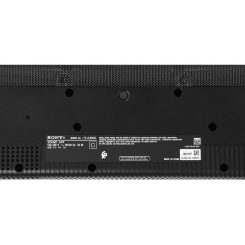 Саундбар/ Саундбар Sony HT-A3000 3.1 250Вт черный