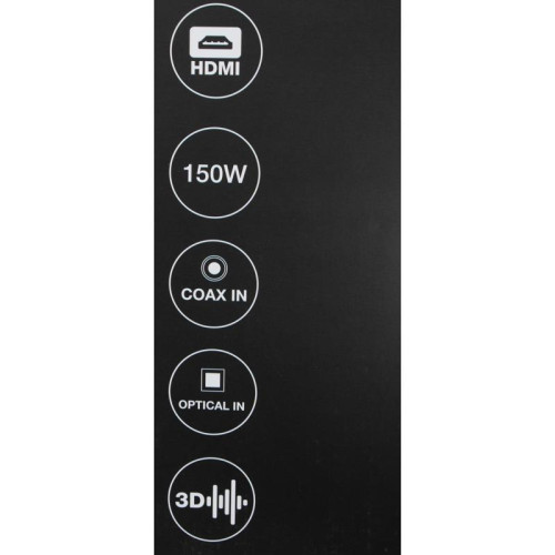 Саундбар/ Саундбар Hyundai H-HA630 2.1 50Вт+100Вт черный