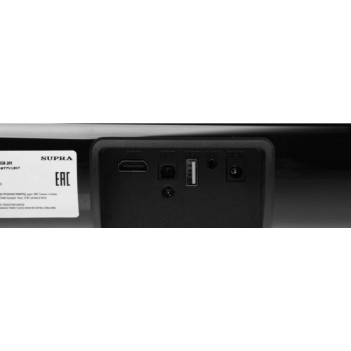 Саундбар/ Саундбар Supra SSB-201 2.1 40Вт+60Вт черный