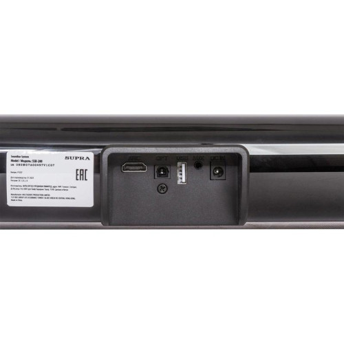 Саундбар/ Саундбар Supra SSB-200 2.0 40Вт черный