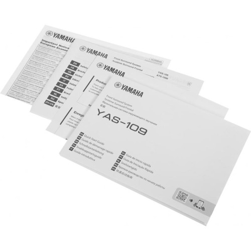 Саундбар/ Саундбар Yamaha YAS-109 2.1 120Вт+60Вт черный
