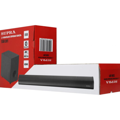Саундбар/ Саундбар Supra SSB-201 2.1 40Вт+60Вт черный