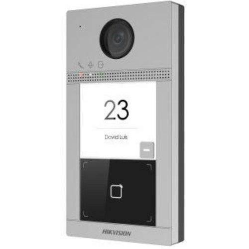 Видеопанель Hikvision DS-KV8113-WME1(C) цветной сигнал CMOS цвет панели: серебристый