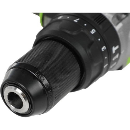 Дрель-шуруповерт Greenworks GD24DD140 аккум. патрон:быстрозажимной (3707607)