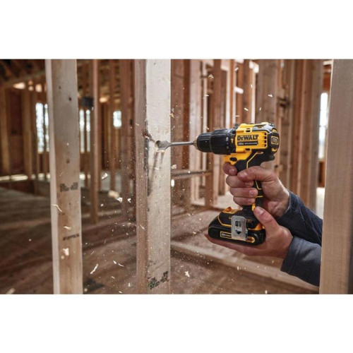 Дрель-шуруповерт DeWalt DCD709D2T аккум. патрон:быстрозажимной (кейс в комплекте)