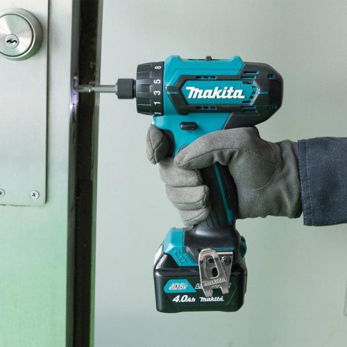 Дрель-шуруповерт Makita DF033DWAE аккум. патрон:шестигр.1/4