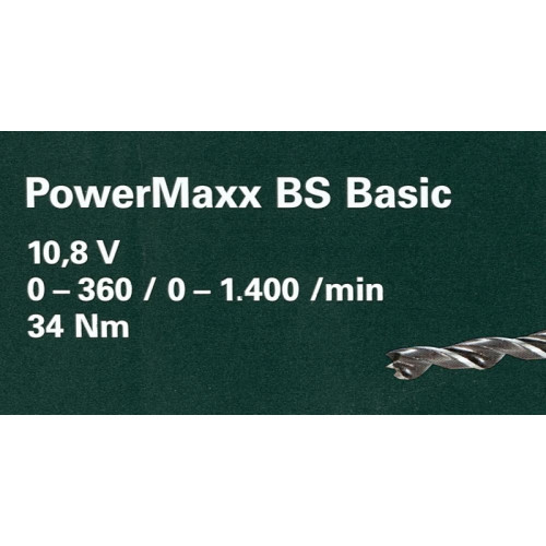 Дрель-шуруповерт Metabo PowerMaxx BS аккум. патрон:быстрозажимной (600984000)