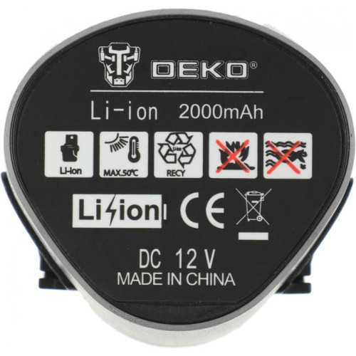 Дрель-шуруповерт Deko DKCD12FU-Li SET3 аккум. патрон:быстрозажимной (кейс в комплекте) (063-4173)