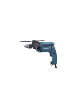 Дрель ударная Makita HP1640K 680Вт патрон:кулачковый реверс (кейс в комплекте)