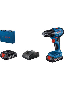Дрель-шуруповерт Bosch GSR 185-LI аккум. патрон:быстрозажимной (кейс в комплекте) (06019K3000)
