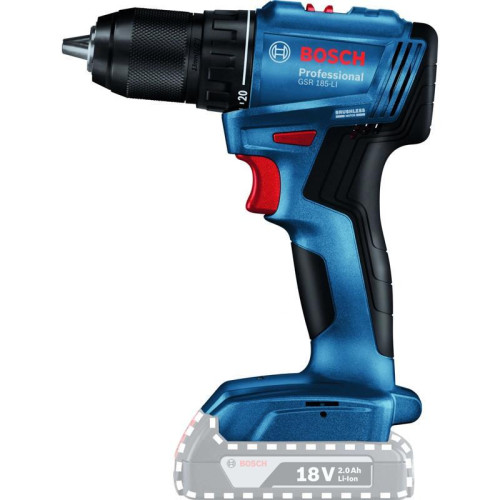 Дрель-шуруповерт Bosch GSR 185-LI аккум. патрон:быстрозажимной (кейс в комплекте) (06019K3003) Дрель-шуруповерт Bosch GSR 185-LI аккум. патрон:быстрозажимной (кейс в комплекте) (06019K3003)