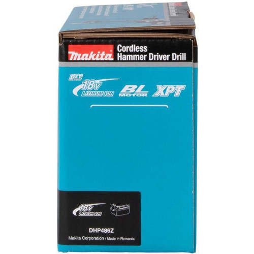 Дрель-шуруповерт Makita DHP486Z аккум. патрон:быстрозажимной
