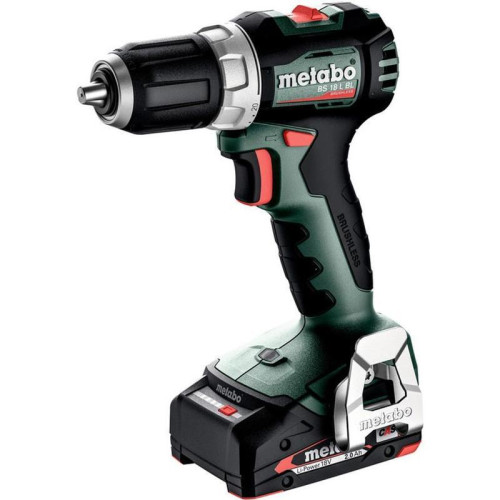 Дрель-шуруповерт Metabo BS 18 L BL 18Вт аккум. патрон:быстрозажимной (кейс в комплекте) (613155500)