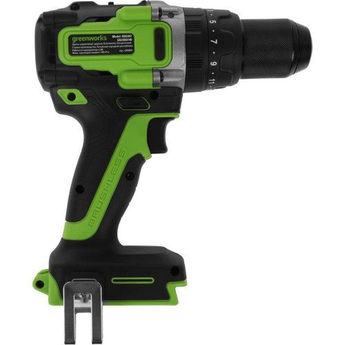 Дрель-шуруповерт Greenworks GD24DD140 аккум. патрон:быстрозажимной (3707607)