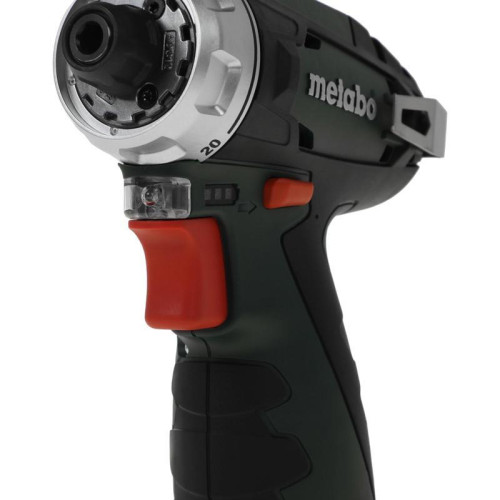 Дрель-шуруповерт Metabo Powermaxx BS Basic Set с набором оснастки аккум. патрон:быстрозажимной (кейс в комплекте) (600080880)