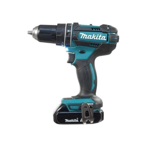 Дрель-шуруповерт Makita DHP482SYE аккум. патрон:быстрозажимной (кейс в комплекте)