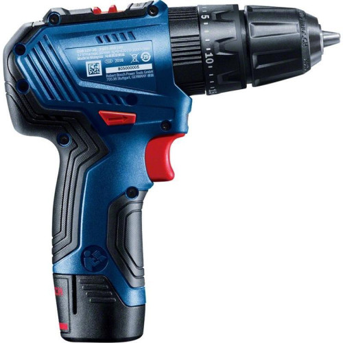 Дрель-шуруповерт Bosch GSB 12V-30 аккум. патрон:быстрозажимной (кейс в комплекте) (06019G9100)