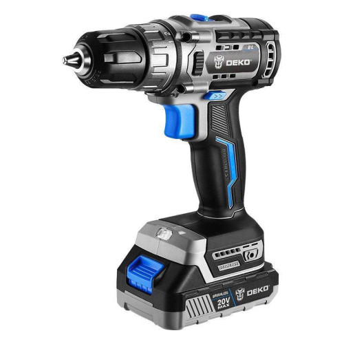 Дрель-шуруповерт Deko Sharker 20V аккум. патрон:быстрозажимной (063-4037) Дрель-шуруповерт Deko Sharker 20V аккум. патрон:быстрозажимной (063-4037)