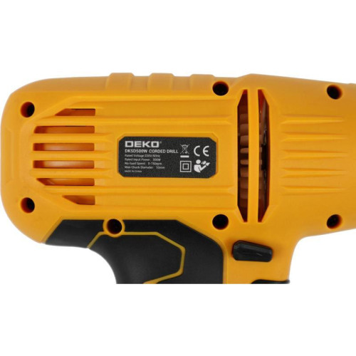 Дрель-шуруповерт Deko DKSD500W 500Вт патрон:быстрозажимной (063-4053)