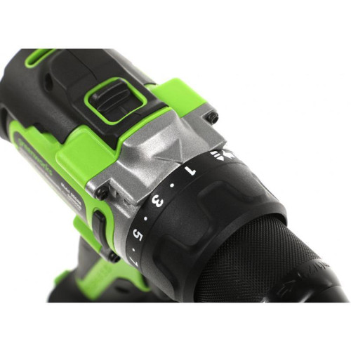 Дрель-шуруповерт Greenworks GD24DD90 аккум. патрон:быстрозажимной (3707507)