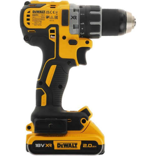 Дрель-шуруповерт DeWalt DCD791D2-QW 460Вт аккум. патрон:быстрозажимной (кейс в комплекте)