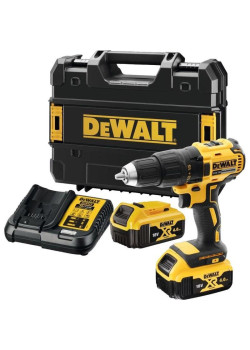 Дрель-шуруповерт DeWalt DCD777M2T аккум. патрон:быстрозажимной (кейс в комплекте)